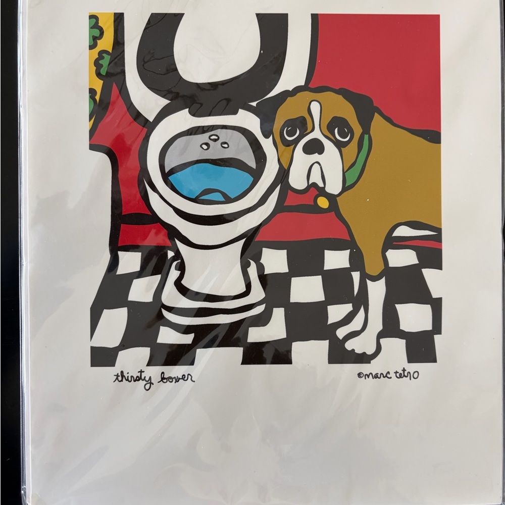 Thirsty Boxer by Marc Tetro